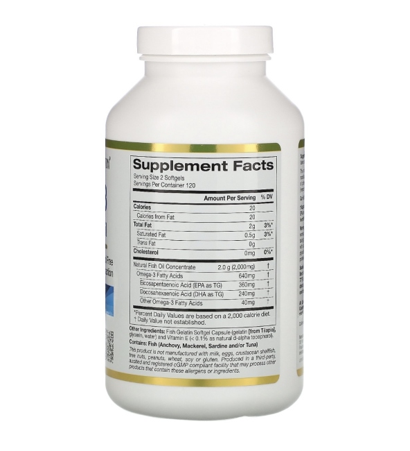 Premium Omega-3 Fish Oil