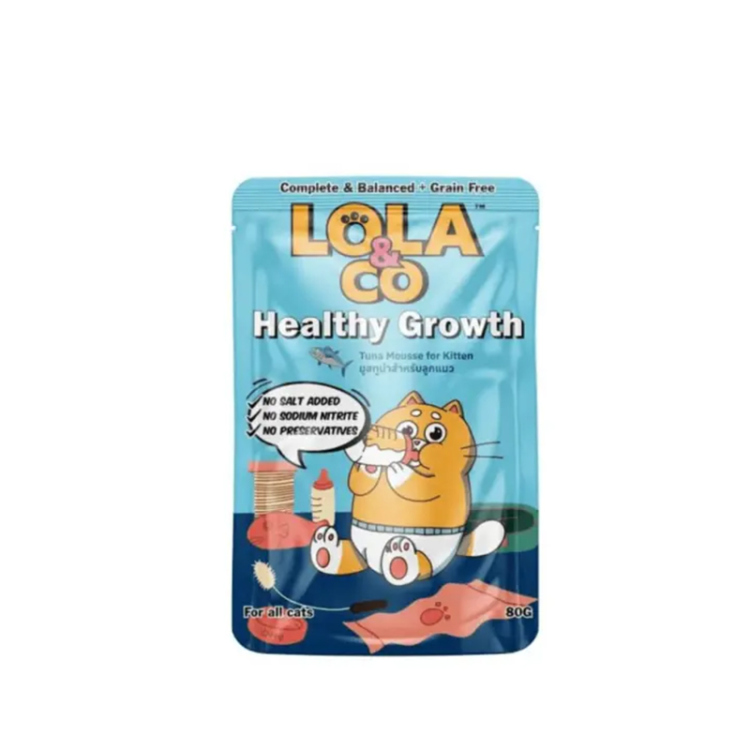 هذا حقل أساسي يجب إدخاله. لولا آند كو طعام رطب للقطط الصغيرة – موس التونة (لنمو صحي)