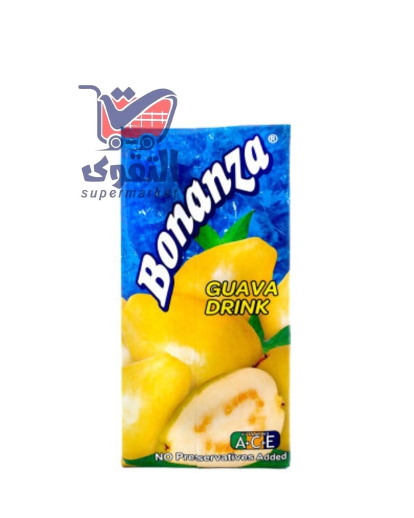 بونانزا عصير جوافة بفيتامين سي 1 لتر