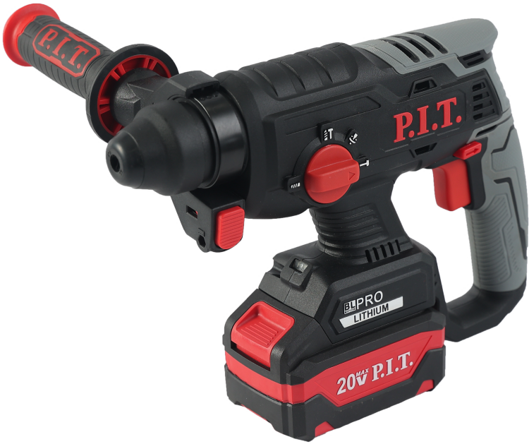 درل همر SDS PLUS بدون فحمات مع شاحن وبطاريه لغايه 22 ملم 20 فولت PBH20H-22B/1