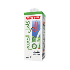 حمودة حليب طويل الأمد كامل الدسم 1 لتر