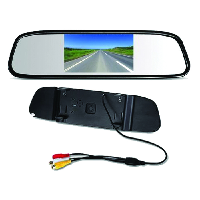 مراية سيارة مع شاشة للرجوع 4.5"