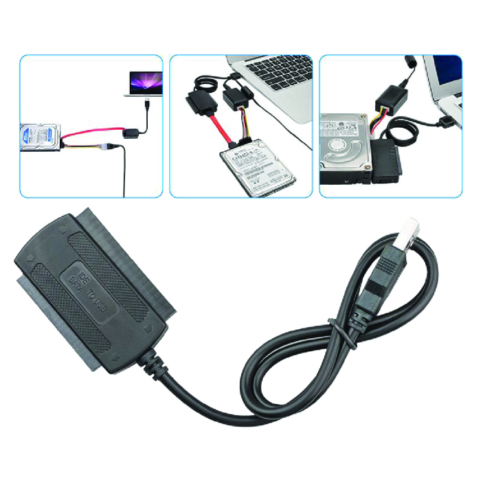 تحويلة 2.5"،3.5"IDE،SATA الى USB 2.0