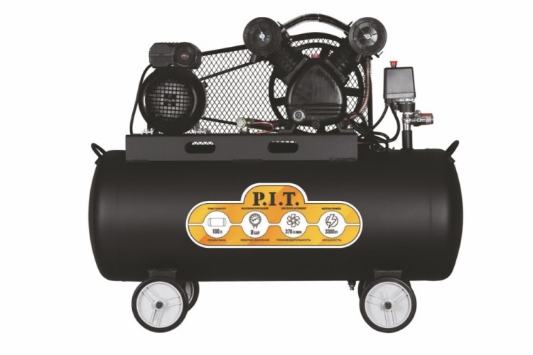 كمبيريصه هواء 100 لتر3300 وط 2 راس PAC100-C2