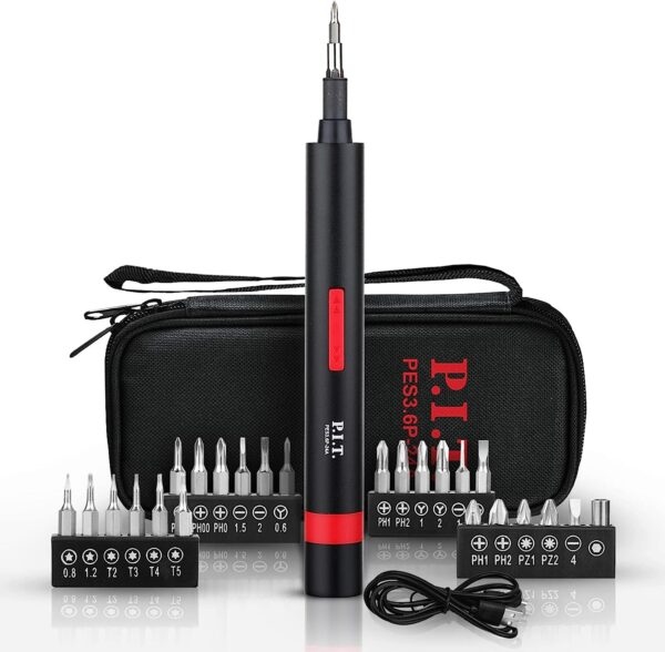 مفك شحن قلم مع باكسسوارات في شنته 3.6 V  PES3.6P-24A