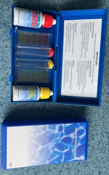 كت فحص ماء برك السباحه