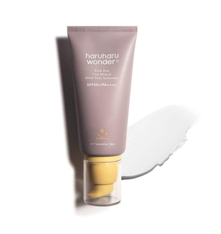 haruharu wonder - Black Rice Pure Mineral Relief Daily Sunscreen 50ml