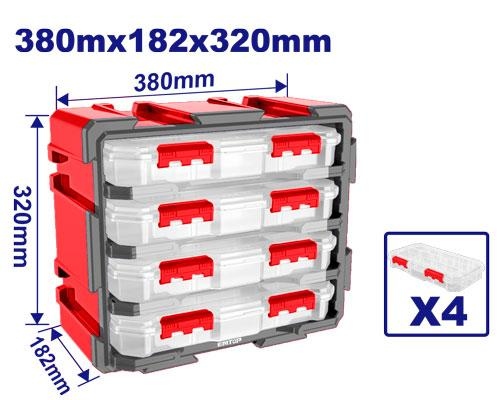 خزانه علب 4 جوارير   EMTB8344