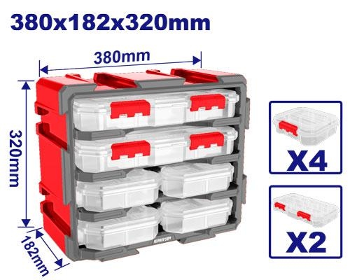خزانه علب 6 جوارير   EMTB8346