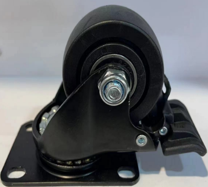 عجل متحرك مع بريك اسود عريض