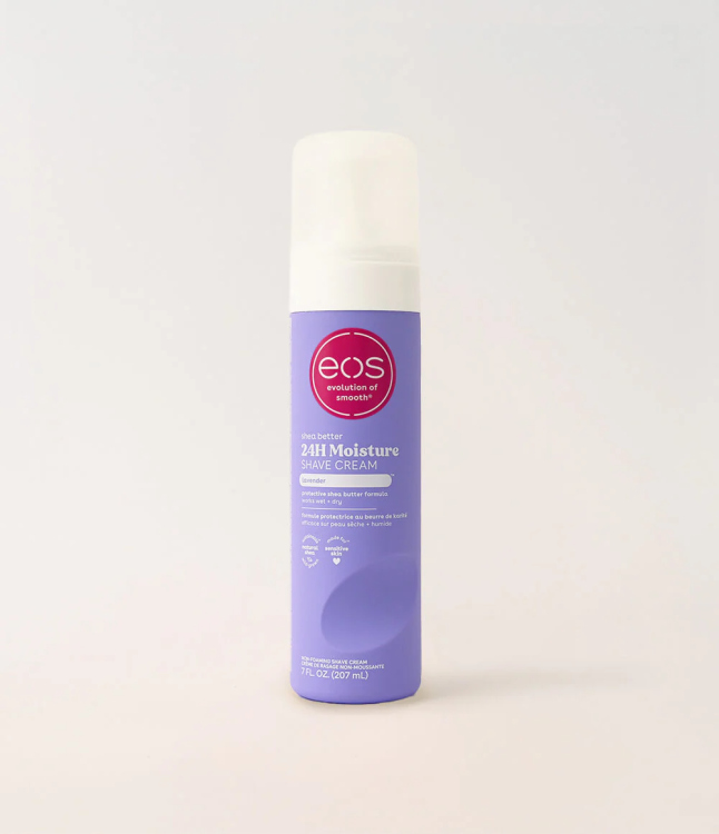 ‏Eos shave cream Shea better/ Lavender كريم الحلاقة بزبدة الشيا رائحة لافندر 