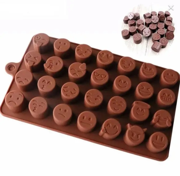 قالب سليكون شكولاته  سمايل 