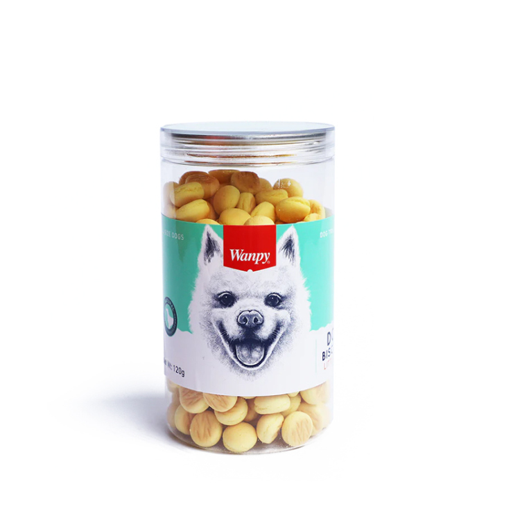 وانبي بسكويت للكلاب على شكل كرة صغيرة