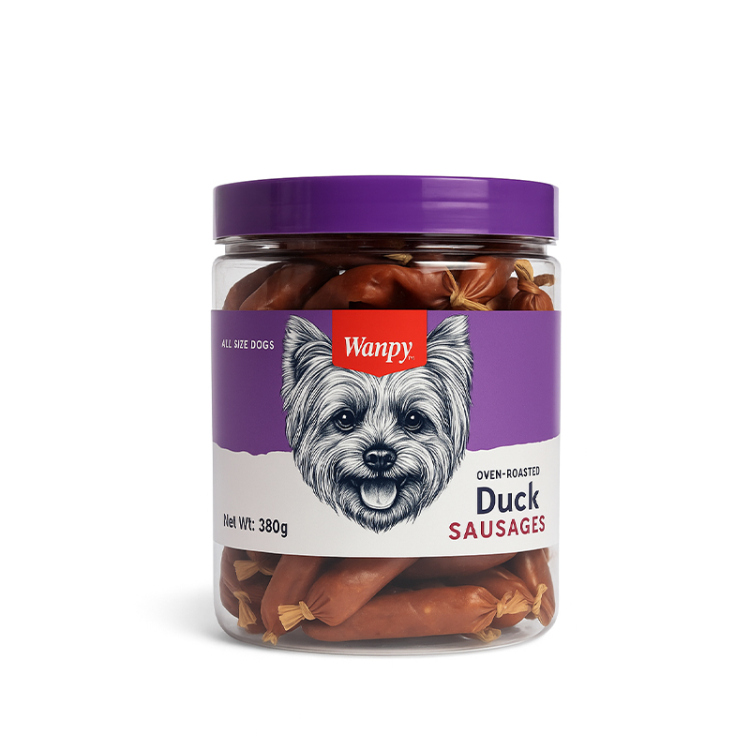 وانبي نقانق البط المشوية للكلاب