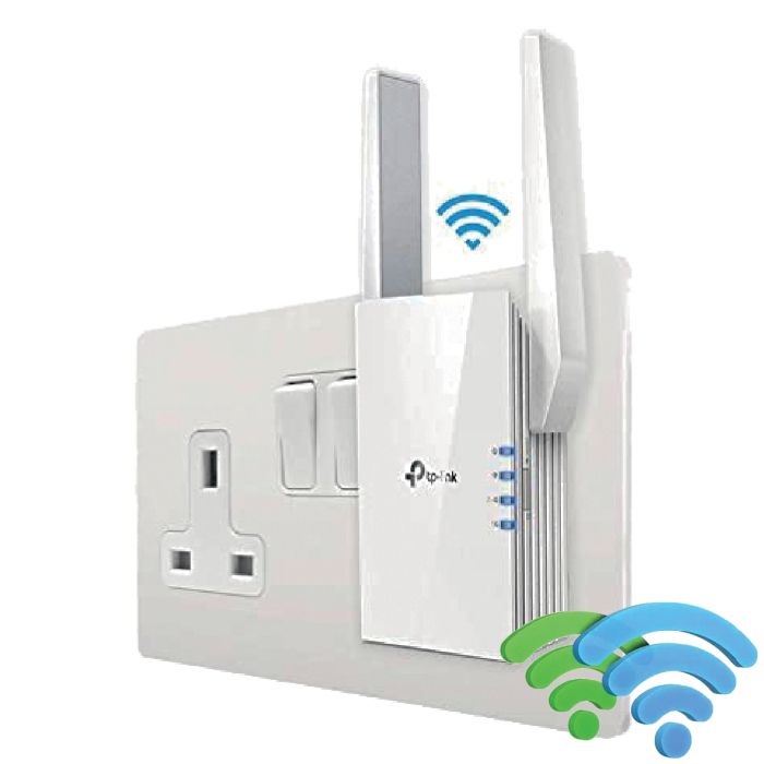 مقوي اشارة انترنت 2 انتين، AX1500