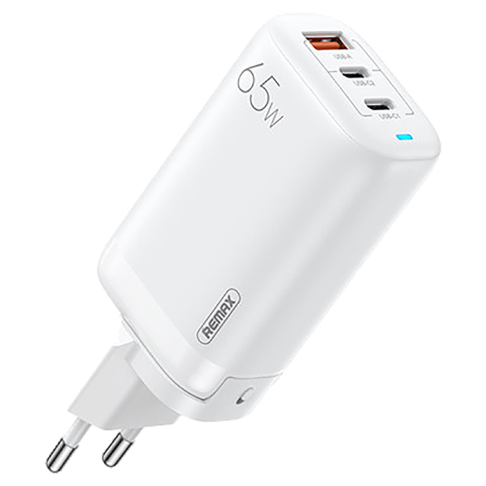 شاحن موبايل 65 واط USB 1،Type-C 2