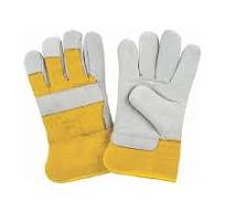 كفوف عمال كتان اصفر