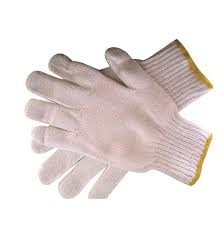 كفوف قطن ابيض