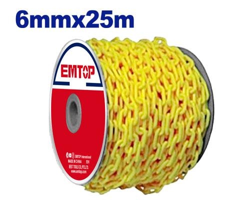 جنزيل بلاستك EMYJ6A06       6MM* 25 M 