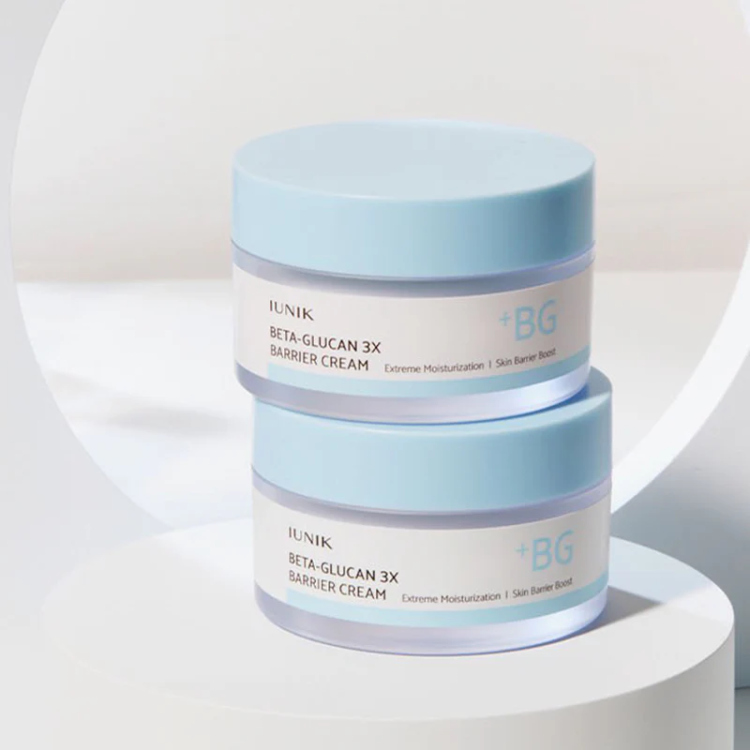 Iunik Beta-Glucan 3X Barrier Cream كريم مرطب لإصلاح حاجز البشرة 