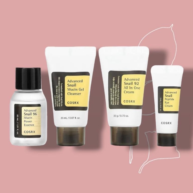 COSRX All About Snail Kit بكج الحلزون المتكامل للعناية بالبشرة 