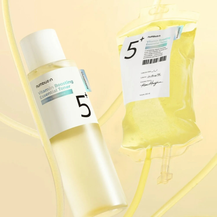 Numbuzin No.5 Vitamin Boosting Essence Toner تونر الاشراقة متعدد الفيتامينات 