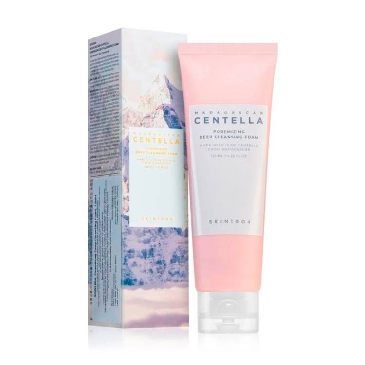 Skin1004  Madagascar Centella Poremizing Deep Cleansing Foam غسول رغوي لتحكم بحجم المسام