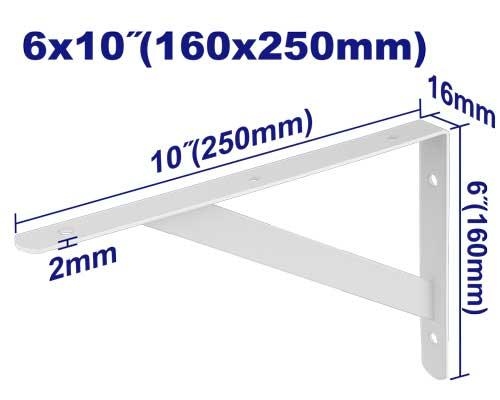 زوايا رف ثقيل 6×10"  EMZJ2325