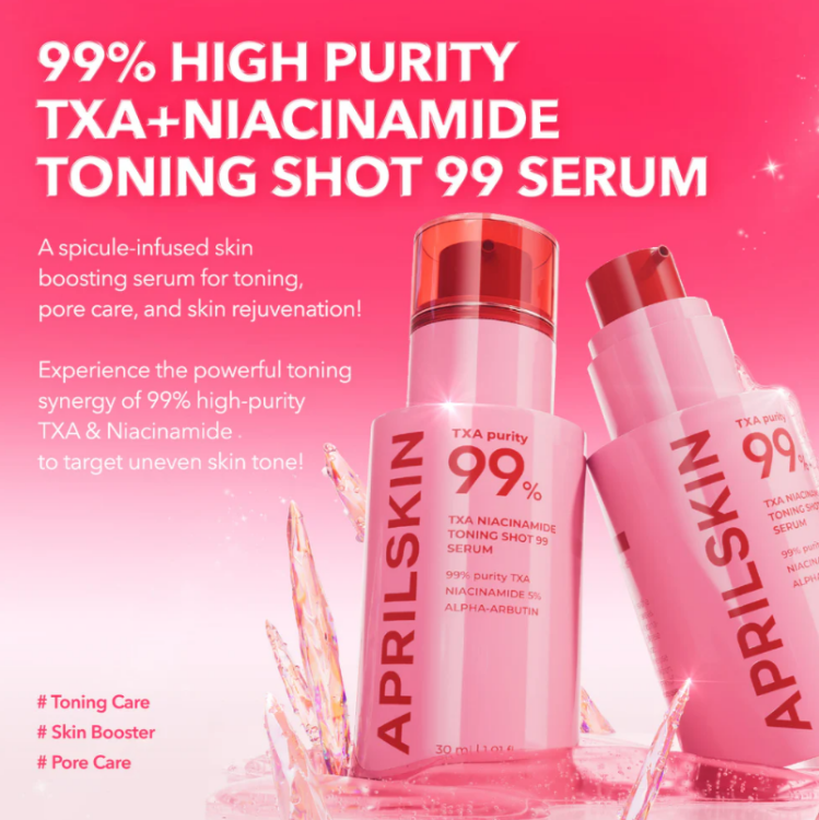 APRILSKIN, TXA Niacinamide Toning Shot 99 Serum