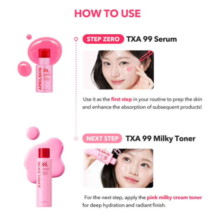 APRILSKIN, TXA Niacinamide Toning Shot 99 Serum