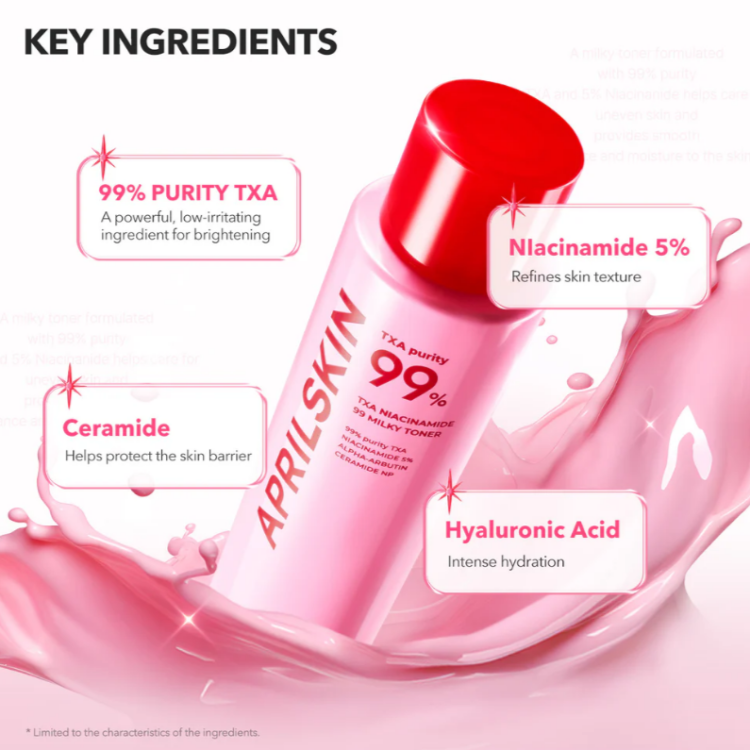 APRILSKIN, TXA Niacinamide 99 Milky Toner