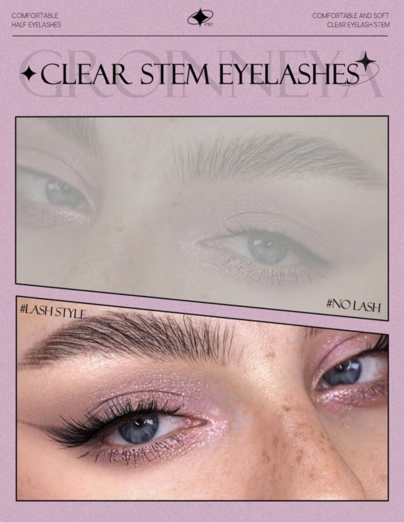 Cat Eye Half  Lashes 9 Pairs 