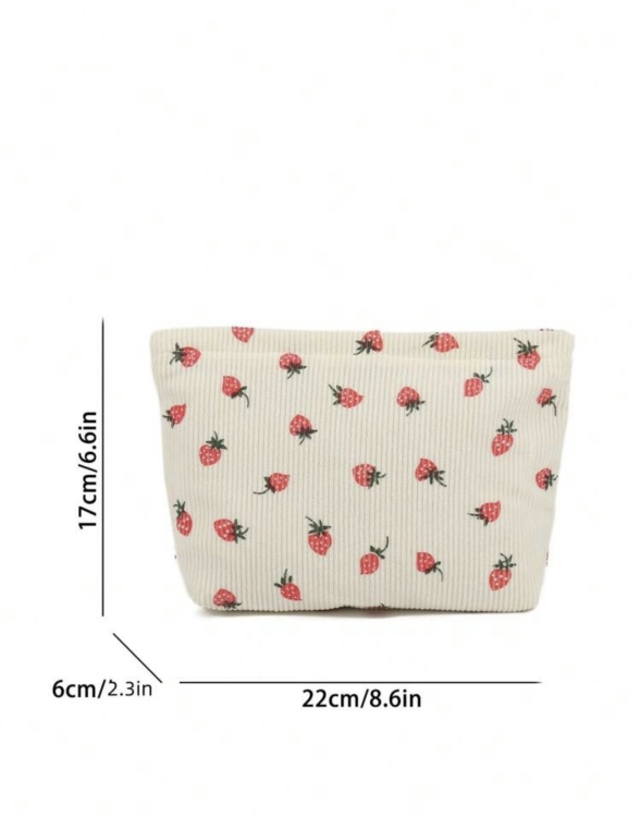 Strawberry Makeup Bag 