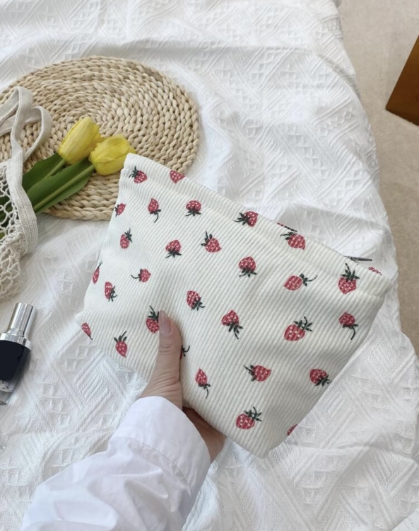 Strawberry Makeup Bag 