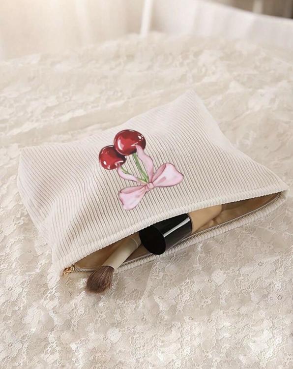 Cherry Makeup Bag 