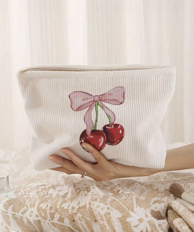 Cherry Makeup Bag 