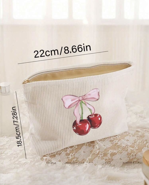 Cherry Makeup Bag 