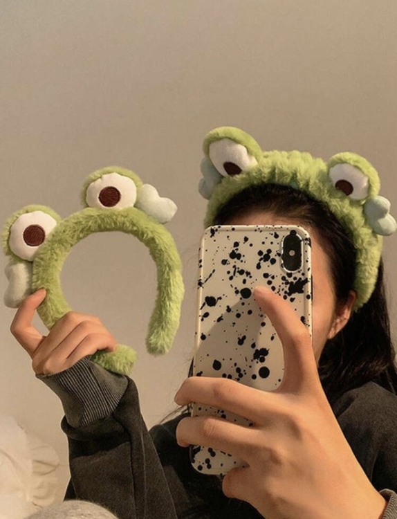 Green Frog Headband 