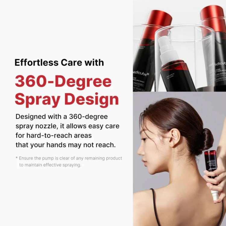  Medicube Red Acne Body Peeling Shot سيروم تقشير علاجي للجسم