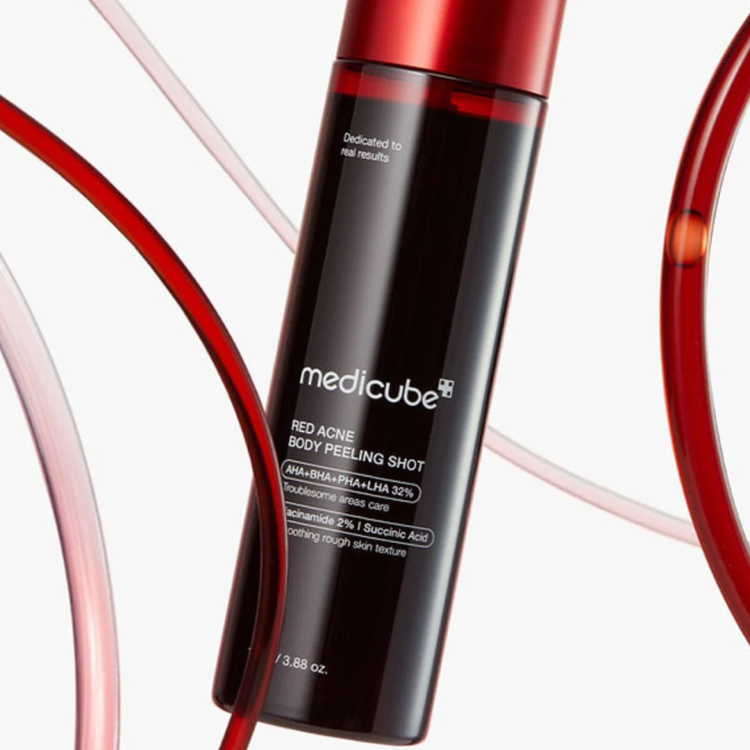  Medicube Red Acne Body Peeling Shot سيروم تقشير علاجي للجسم