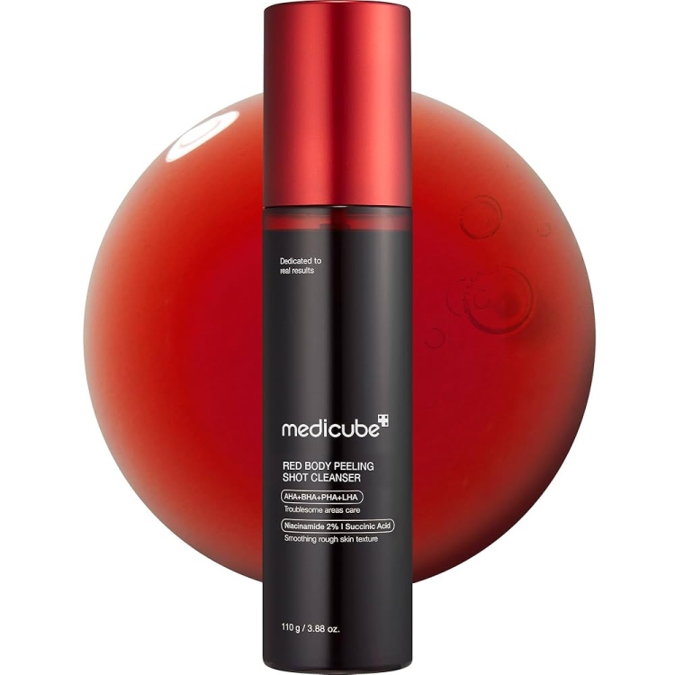  Medicube Red Acne Body Peeling Shot سيروم تقشير علاجي للجسم
