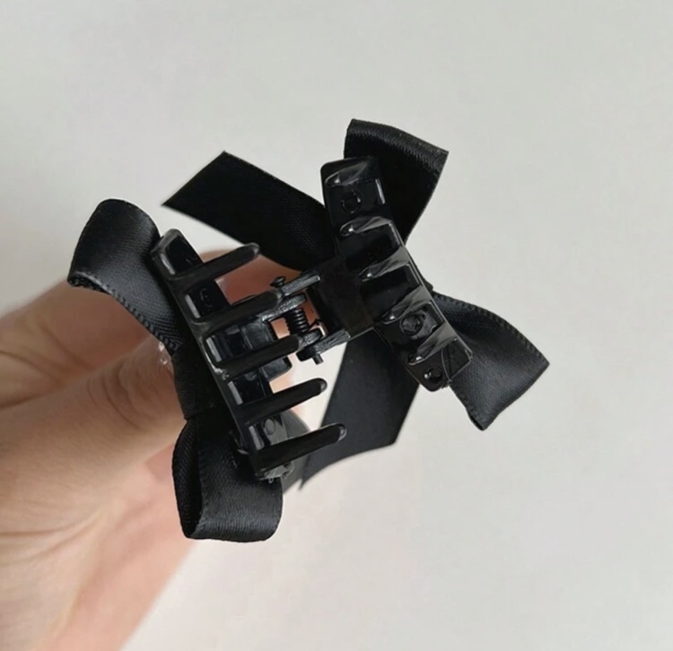 2pcs Black Hair Clip 