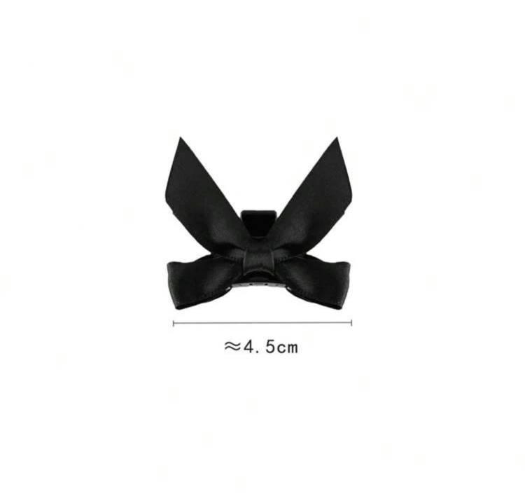 2pcs Black Hair Clip 