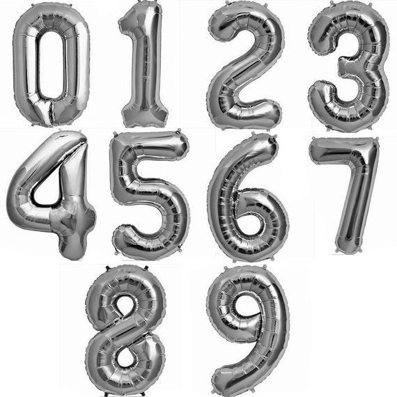بالون أرقام 30سم