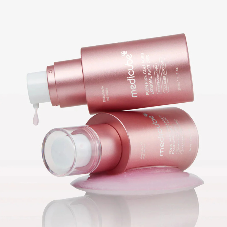 Medicube PDRN Pink Collagen Exosome Shot SeruM  سيروم الكولاجين بتقنية الاكسوزوم