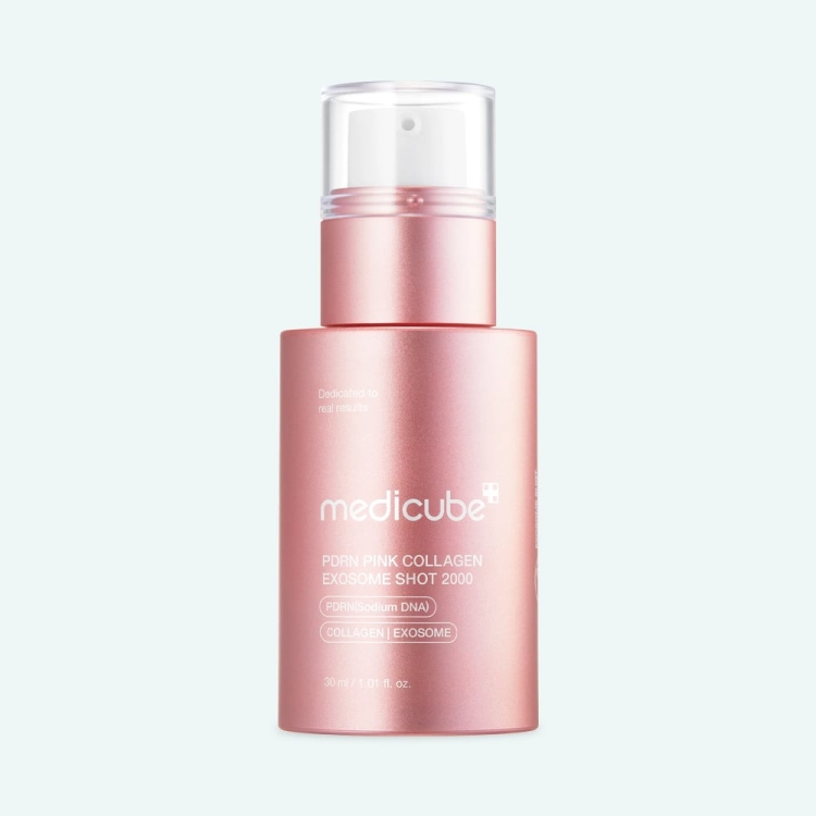 Medicube PDRN Pink Collagen Exosome Shot SeruM  سيروم الكولاجين بتقنية الاكسوزوم