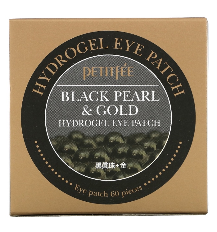 Black Pearl & Gold Hydrogel Eye Patch
