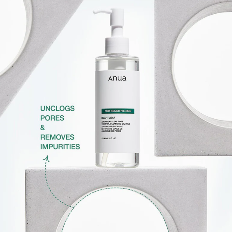 Anua, Heartleaf Pore Control Cleansing Oil Mild