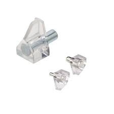 مسكه رف بلاستك شفاف او ابيض او بني