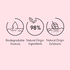 LOVE NATURE Exfoliating Shower Gel - body lotion - soap bar ( Mint & Raspberry ) - Exfoliating glove 41496 - 41505 - 41277 - 28021